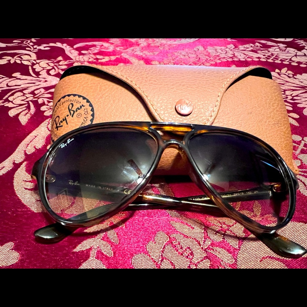Ray-Ban Cats 5000 Classic Sunglasses, OS, Brown, Pilot